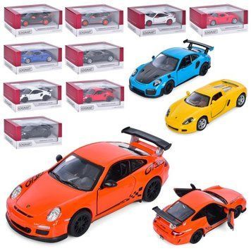 Машинка інерційна Kinsmart Porsche Carrera GT в асортименті (KT5453W)