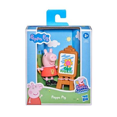 Фигурка Peppa Pig Веселые друзья Пеппа с мольбертом (F2204)