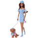 Набор Barbie Twinning looks Голубой горошек (JFP38)