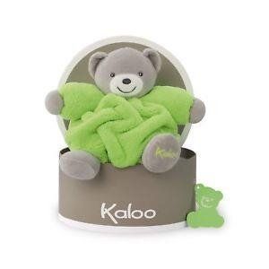 Мягкая игрушка Kaloo Neon Мишка салатовый 18.5 см в коробке K962319