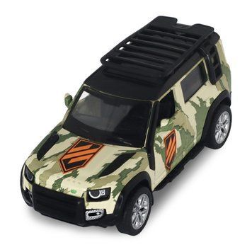 Автомодель TechnoDrive Шевроны Героев Land Rover Defender 110 3 ОШБр (250363M2)