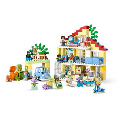 Конструктор LEGO DUPLO Сімейний будинок 3 в 1 (10994)