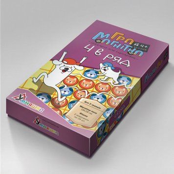 Игра магнитная 4 в ряд Умняшка (1456)