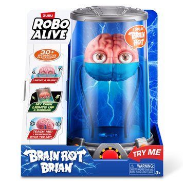 Інтерактивний ігровий набір Robo Alive S1 Мозок Браян (71172)