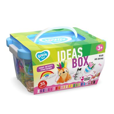 Набір легкого стрибаючого ластиліну Lovin Ideas box (70108)