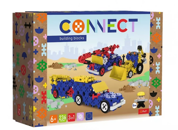 Конструктор Trefl Connect 3в1 236 дет. (19799)