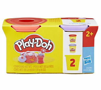 Набір маси для ліплення Play-Doh Red and Lavender 2 шт (G1272/G1274)