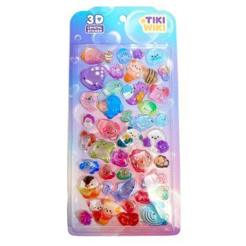 Набір 3D-наліпок Tiki Wiki Crystal Тікі океан S2 (25ESE009-04)