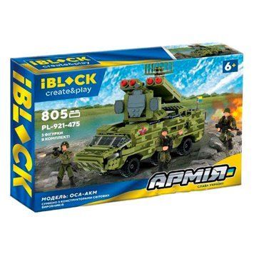 Конструктор IBLOCK Армия ОСА-AKM (PL-921-475)