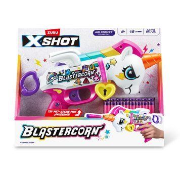 Швидкострільний бластер X-Shot Blastercorn 16 патронів (36729)