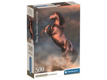 Пазли Clementoni Дикий рудий кінь 500 ел. (35595)