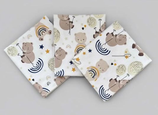 Пеленка BabyStarTex фланелевая в ассортименте 100х80см