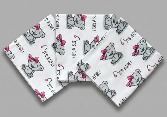 Пеленка BabyStarTex фланелевая в ассортименте 100х80см