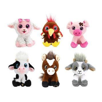 М'яка іграшка Funville Cutekins Тварини на фермі в асорт. 12 см (FV35056)