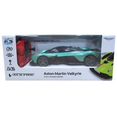 Автомобіль на радіокеруванні KS Drive Aston Martin Valkyrie 1:24 шавлієвий (250GAVGS)
