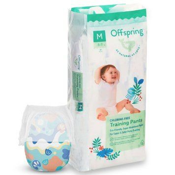 Підгузки-трусики Offspring Aquatic, розмір M, 6-11 кг, 42 шт. (DP-OI-FAP-M42P-AQT)