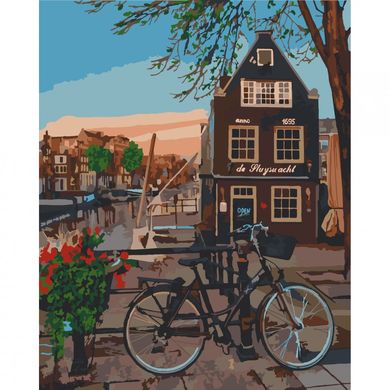 Картина за номерами "Кафе в Амстердамі" 40*50 см, (ArtCraft 10580-AC)