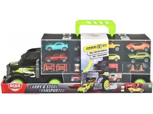 Игровой набор Dickie Toys Трейлер перевозчик авто (3747007)