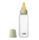 Пляшечка для годування BIBS Baby Bottle Round Latex 270 ml Medium Flow Sage (5017250)