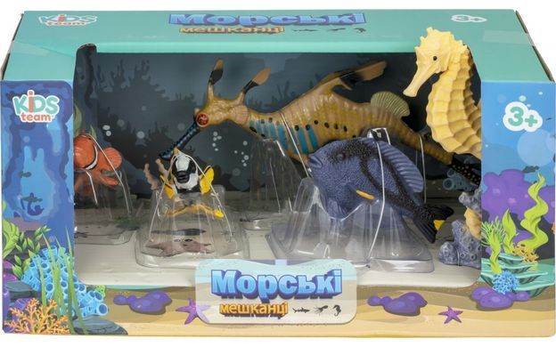 Набор фигурок Kids Team Морские обитатели в ассортименте (Q9899-P26)