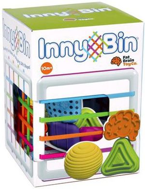 Сортер-куб со стенками-шнурочками Fat Brain Toys InnyBin (F251ML)