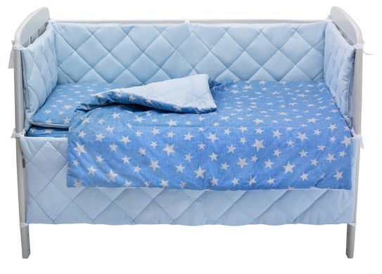 Детская постель Babyroom Dream-05 голубой (звездочки)
