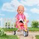 Трехколесный велосипед для куклы Baby Born Приключения с Бертой (834299)