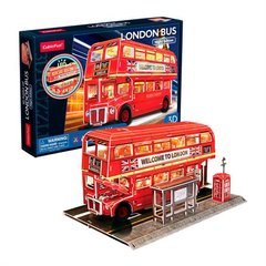 Трехмерный пазл Cubic Fun Лондонский автобус LED (L538h)