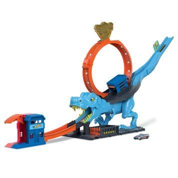 Набір Hot Wheels City Полювання Ті-Рекса (HKX42)