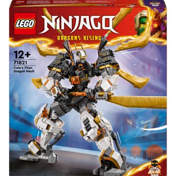 Конструктор LEGO NINJAGO Драконовый робот-титан Коула (71821)