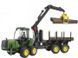 Іграшка Bruder трактор з системою захоплення John Deere (02133)