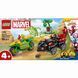 Конструктор LEGO Marvel Перегони на електромобілях з динозаврами (11198)