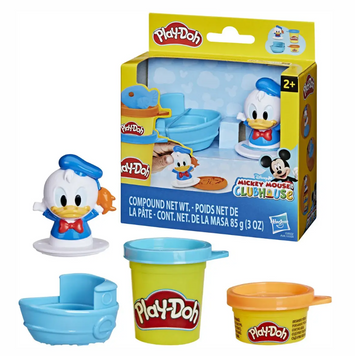 Набір для творчості з масою для ліплення Play-Doh Disney Junior Маленькі штампи Donald (G2325/G3022)