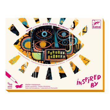 ​Набор для рисования DJECO Арт-Бруклин. Вдохновенно Баския (DJ08388)