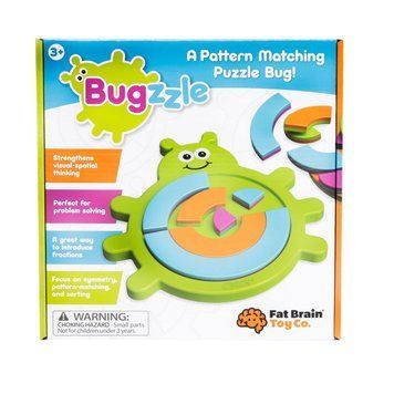 Розвиваюча іграшка-пазл Fat Brain toys Bugzzle Збери жука (F209ML)