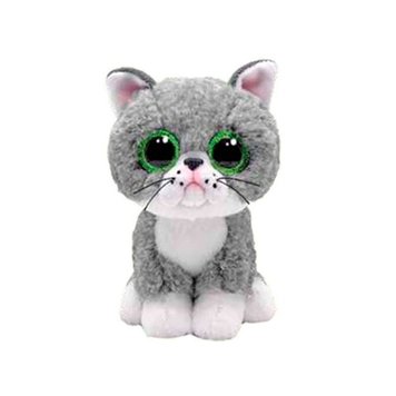 Мягкая игрушка TY Beanie Boos Серый котик Fergus (36581)