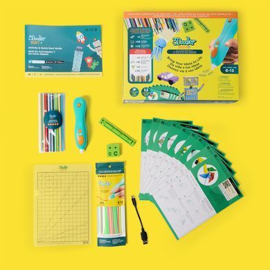 3D-ручка 3Doodler Start Plus для дитячої творчості Мегакреатив (3DS2B-011)