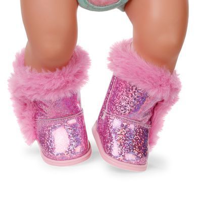 Обувь для куклы Baby Born Стильные ботинки розовые (839478-2)