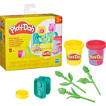 Набір для творчості Play-Doh Маленькі квіти з масою для ліплення (G2476/G2478)