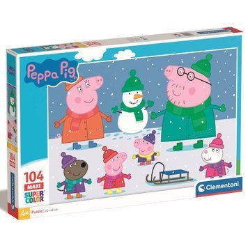 Пазл Clementoni "Peppa Pig", серия "MAXI", 104 элемента