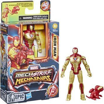 Набор игровых фигурок Marvel Mech Strike Железный человек (F6592)