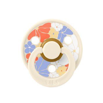 Соска пустушка BIBS Studio Pacifier Colour Flower Child Latex Size 1 Ivory (10014216)