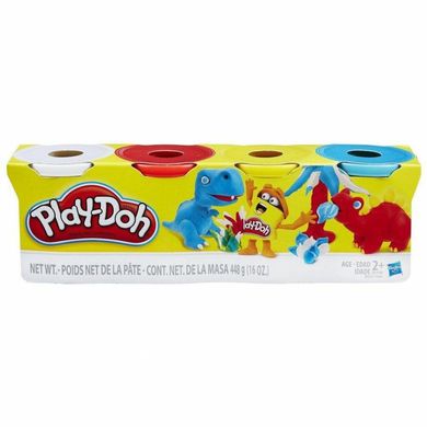 Набір для творчості Hasbro Play-Doh Набір з 4 баночок (B5517)