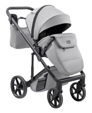 Коляска 2в1 Adamex Dolce Eco світло-сірий (SA-3)