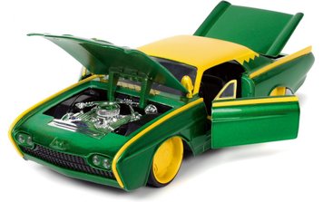 Машинка металева Jada Marvel Ford Thunderbird (1963) з фігуркою Локі, масштаб 1:24 (253225026)