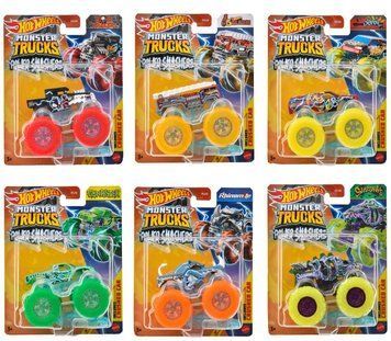 Базова машинка-позашляховик серії "Power Smashers" Monster Trucks Hot Wheels (HYJ19)