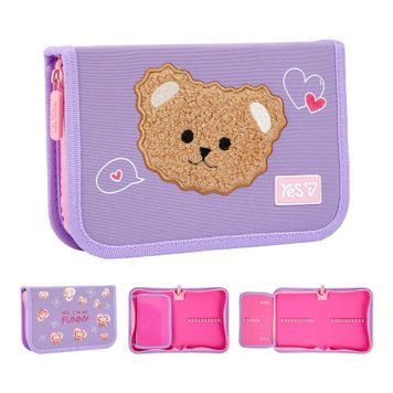 Пенал твердий Yes одинарний з клапаном Bear Rules (HP-03)