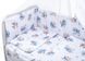 Детская постель Babyroom Gold RG-08 белый (мишки на самолете)