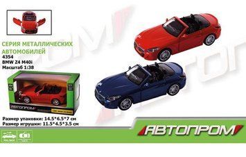Автомодель Автопром BMW Z4 M40 (4354)
