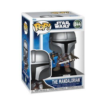 Фігурка Funko Pop! Star Wars Мандалорець і Ґроґу Мандалорець зі зброєю (90824)